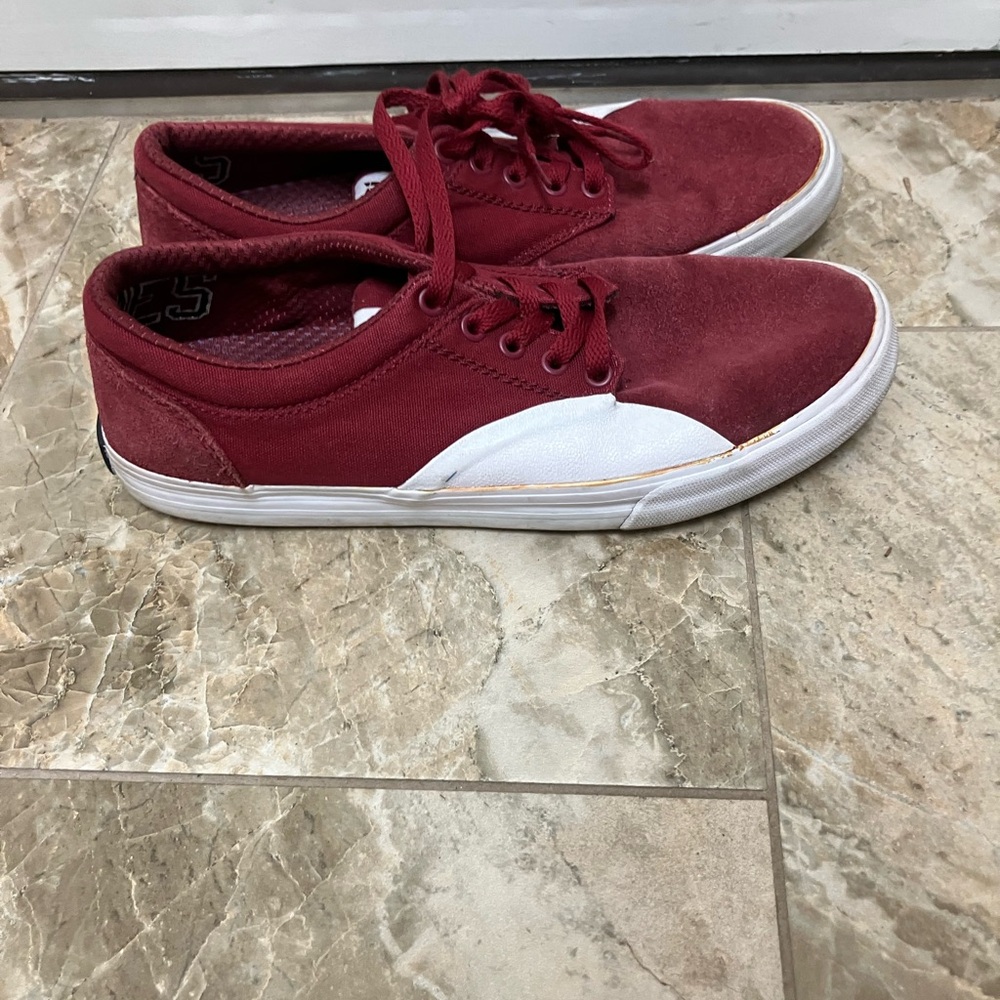 SUPRA Chino Flow Grey & Gum Skate Shoes Sneakers